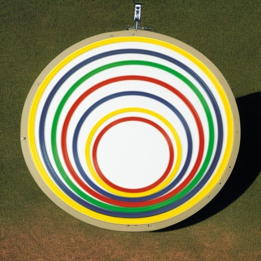 Обруч гимнастический плоский 65 см Italveneta Didattica