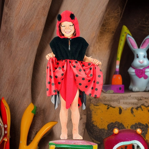 Божья коровка с капюшоном, рост 116 Lipta TDP