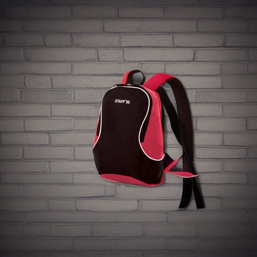 Рюкзак FLASH универсальный черно-красный, 40х30х16 см