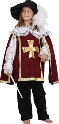 Карнавальный костюм Мушкетер бордо, рост 140 Lipta TDP