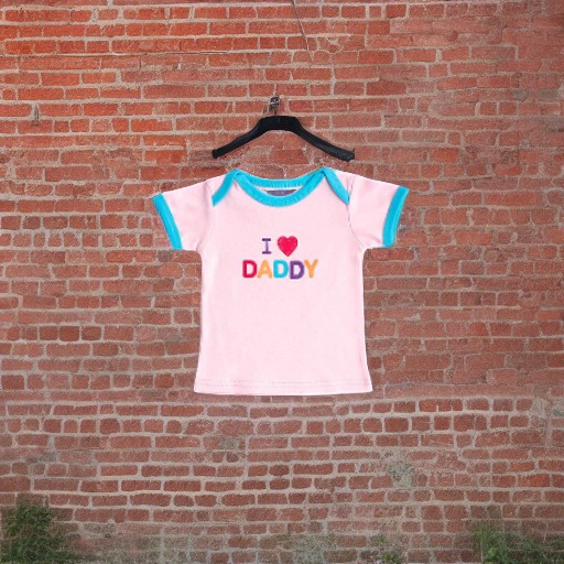 Футболка для девочки ВЕСЕЛЫЕ НАДПИСИ, 3-6 месяцев Luvable Friends