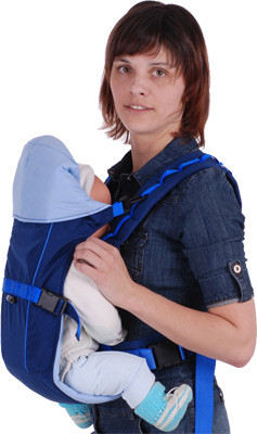 Рюкзак-кенгуру BabyActive Simple, синий Чудо-Чадо