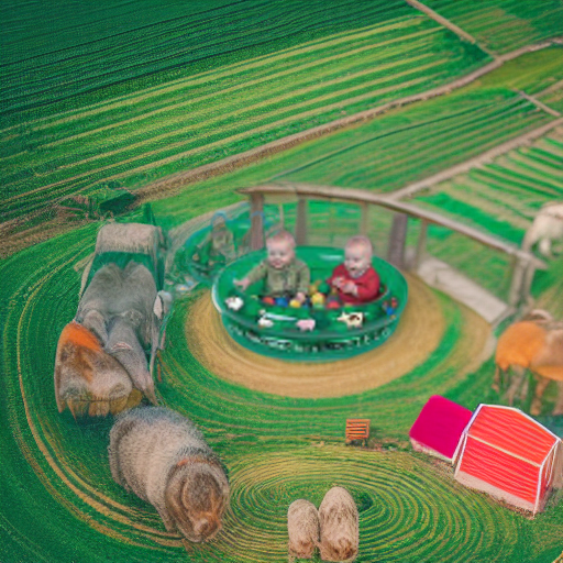 Ферма с шариками Upright