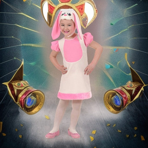 Карнавальный косюм Зайчик девочка, рост 110 Widmann