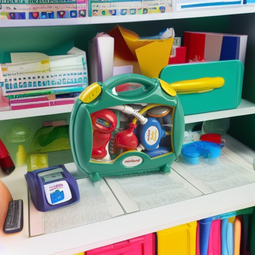 Набор Маленького доктора в чемоданчике, 5 предметов Miniland