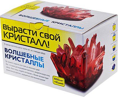 Выращиваем РУБИНОВЫЙ КРИСТАЛЛ (большой) Инновации для детей