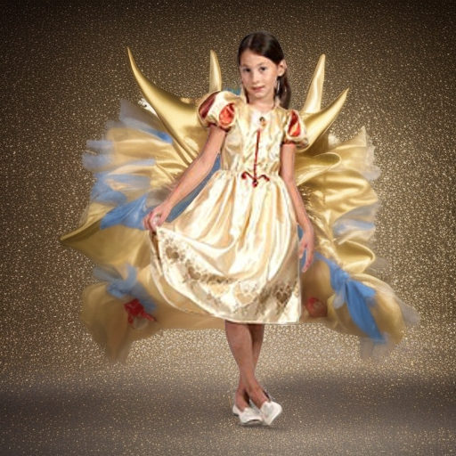 Карнавальный костюм Принцесса БЕЛОСНЕЖКА (золотая), рост 116 Christy's