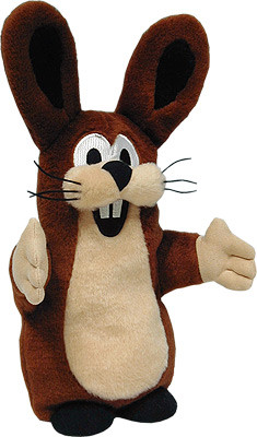 Игрушка на руку ЗАЯЦ Moravska Ustrenda Brno