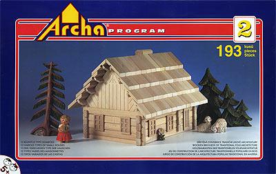 Набор конструктор деревянный ARCHA-2, 193 детали Archa Program