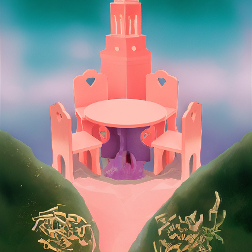 Мебель кукольная СТОЛИК СО СТУЛЬЧИКАМИ Краснокамская игрушка