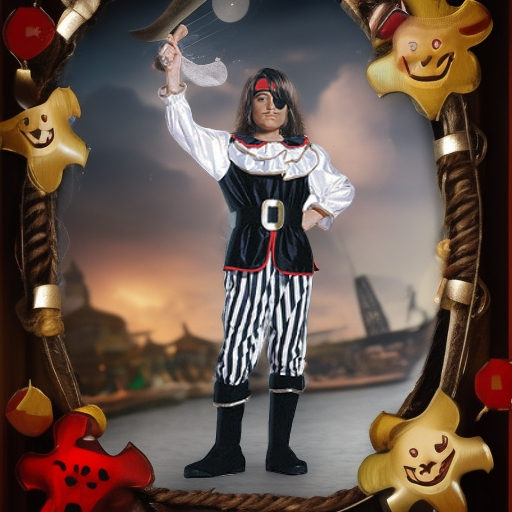 Пират, рост 140 Widmann