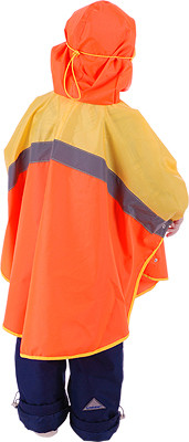 Дождевик СВЕТЛЯЧОК, оранжево-желтый, рост 134-140 Чудо-Чадо