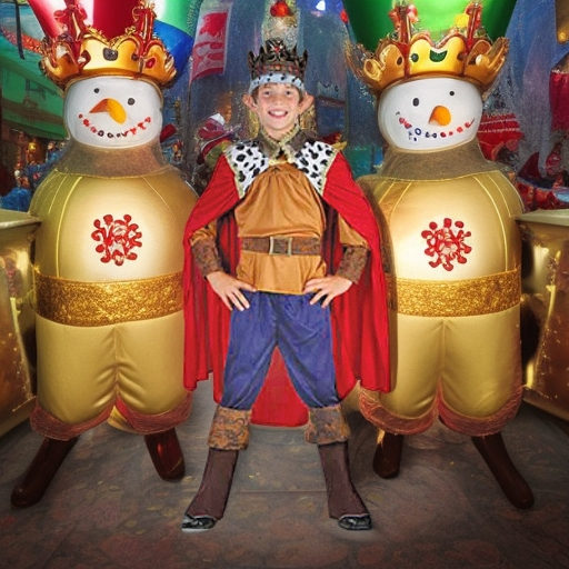 Король, рост 110-120 Snowmen