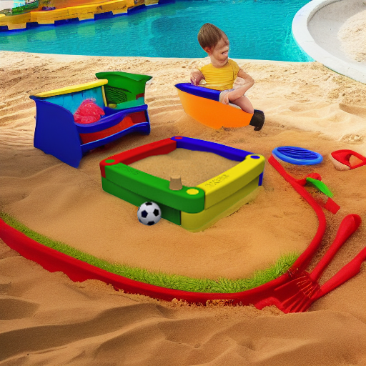 Песочница из 4 элементов 2KIDS