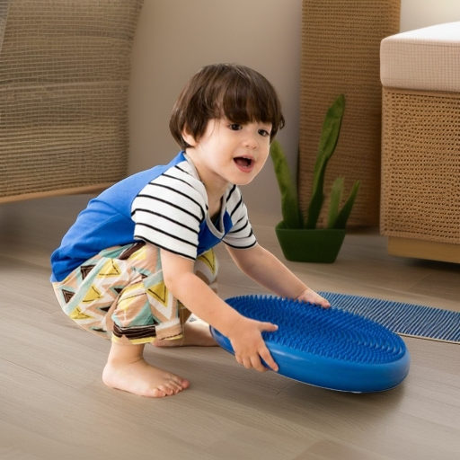 Балансир-подушка Массажный диск мягкий, 35 см Weplay