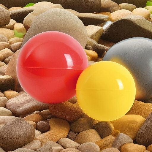 Мячи для реабилитации рук Terra 2 штуки, 4 и 5,5 см