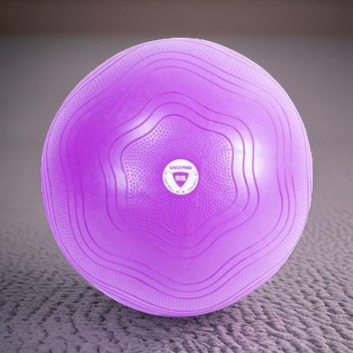 Гимнастический мяч LIVEPRO Anti-Burst Core Ball 55 см фиолетовый