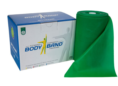 Ленточный амортизатор DITTMANN Body-Band 25 м зеленый