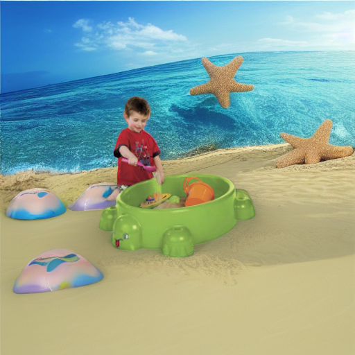 Песочница ЧЕРЕПАХА с крышкой Paradiso