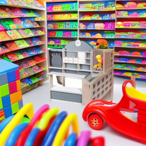 Детский игровой магазин, серый/белый/натуральный Roba