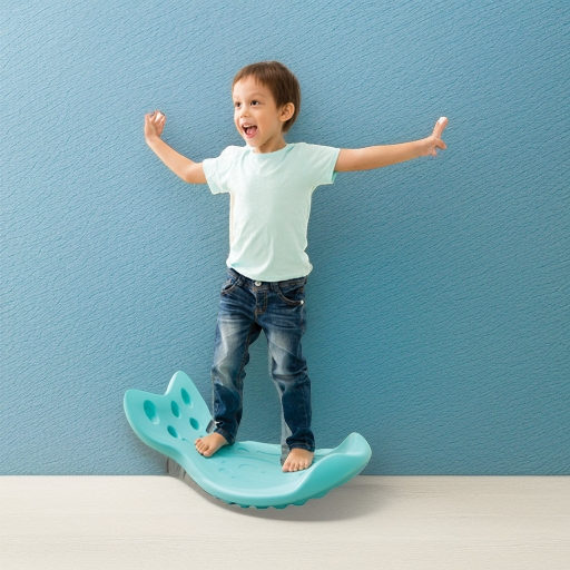 Балансир-доска Рыбка голубая Weplay