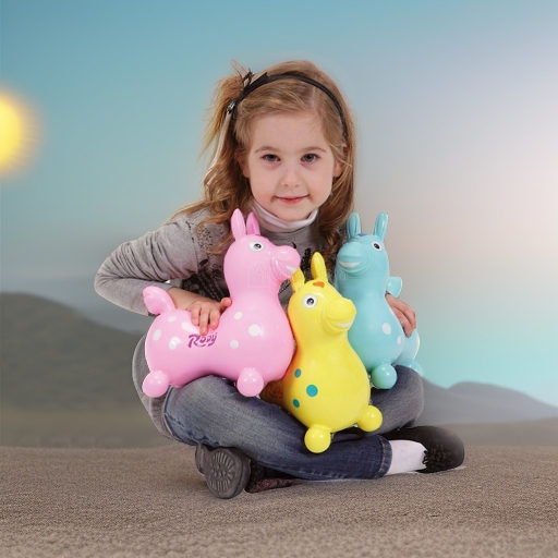 Мяч для реабилитации надувной РОДИ ДЖУНИОР, желтый Ledraplastic