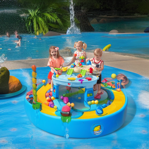 Столик для игр с водой Мир приключений