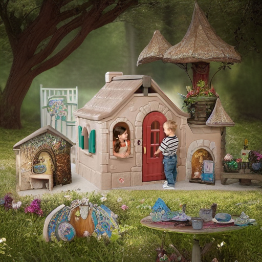 Сказочный коттедж