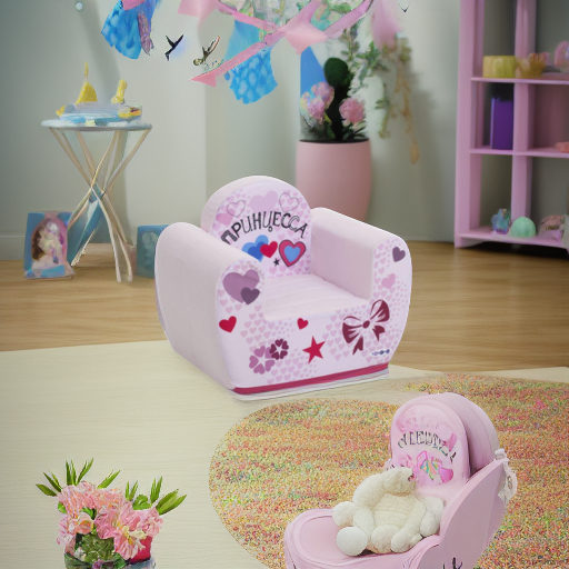 Игровое кресло серии Инста-малыш, #Принцесса, Цв. Мия