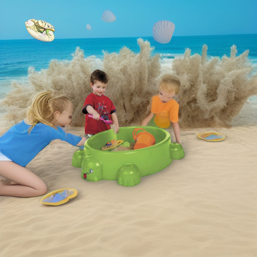 Песочница ЧЕРЕПАХА с крышкой Paradiso