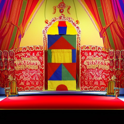 Ширма для кукольного театра Moravska Ustrenda Brno