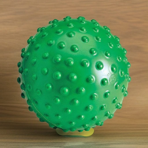 Мяч массажный AKU BALL, 20 см Ledraplastic