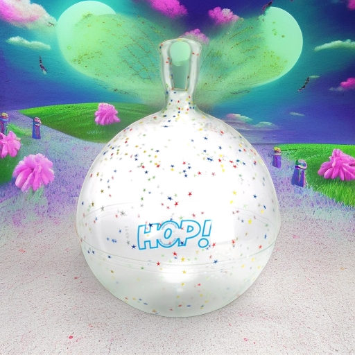 Мяч-попрыгун HOP FANTASY, 45 см Ledraplastic