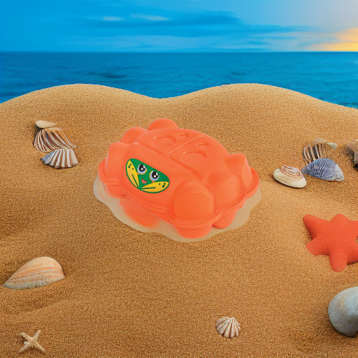 Песочница Краб с крышкой PARADISO