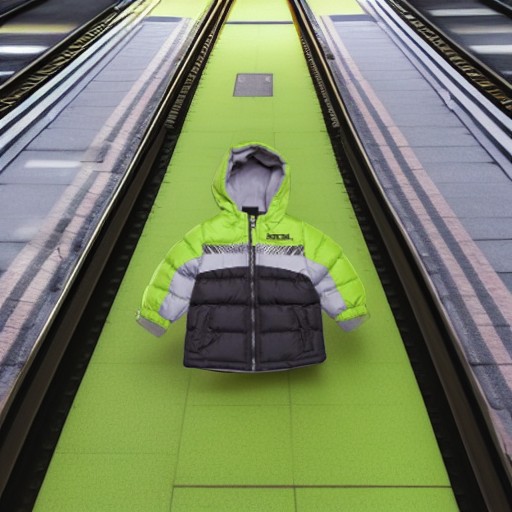 Куртка со светоотражающими полосками (черная), 3 года PacificTrail