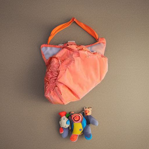 Коврик-сумочка, оранжевый/бежевая шотландка Чудо-Чадо