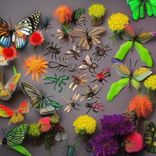 Набор фигурок Насекомые, 12 штук Miniland