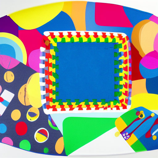 Мягкий пол универсальный 60х60 см Ассорти