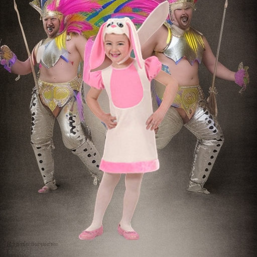 Карнавальный косюм Зайчик девочка, рост 110 Widmann