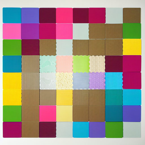 Модульный коврик ОРТОДОН Набор № 1 Универсал пастельные цвета