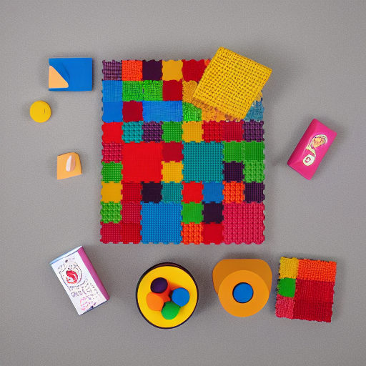 Модульный коврик ОРТОДОН Набор № 15 Мини Микс