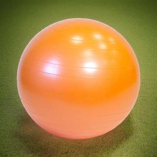 Мяч гимнастический фитбол GYMNIC PLUS 65 см, оранжевый Ledraplastic