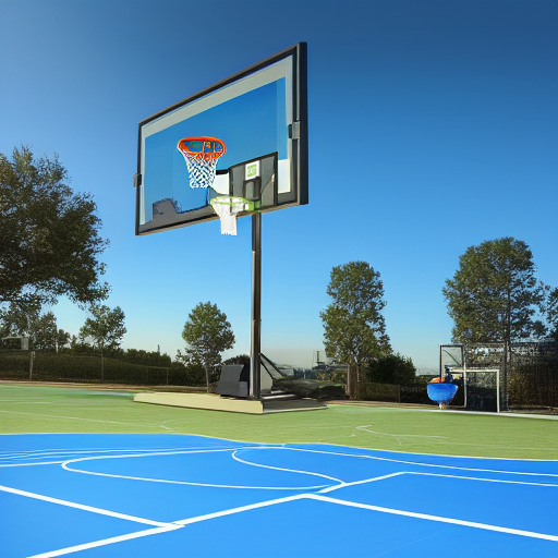 Баскетбольная система передвижная Комета