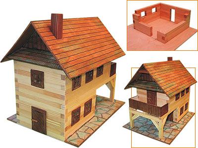 Модель деревянная АДМИНИСТРАТИВНОЕ ЗДАНИЕ Walachia