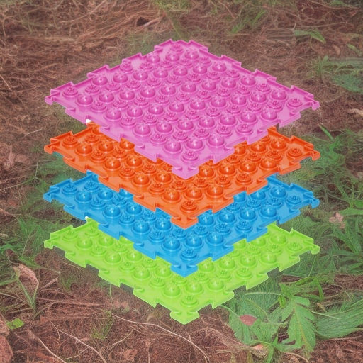 Модульный коврик ОРТОДОН Колючки мягкий