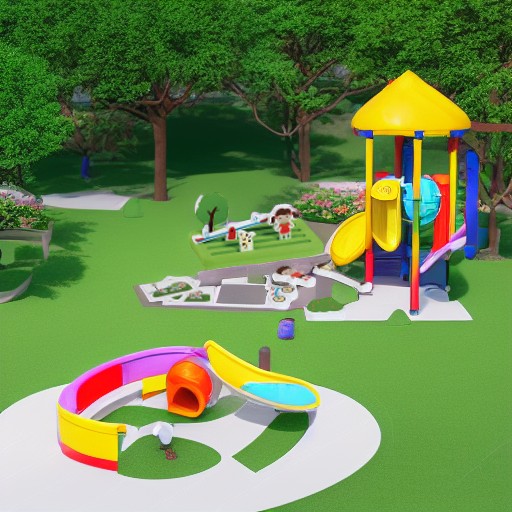 Мягкий конструктор ПРОГУЛКА В ПАРКЕ Edushape