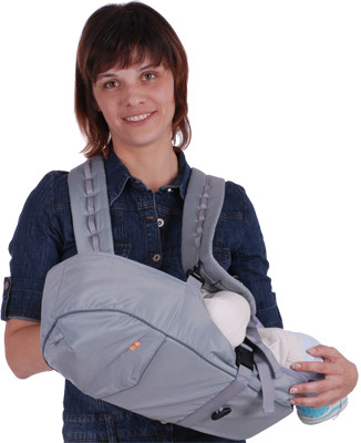 Рюкзак-кенгуру BabyActive Simple, серый Чудо-Чадо