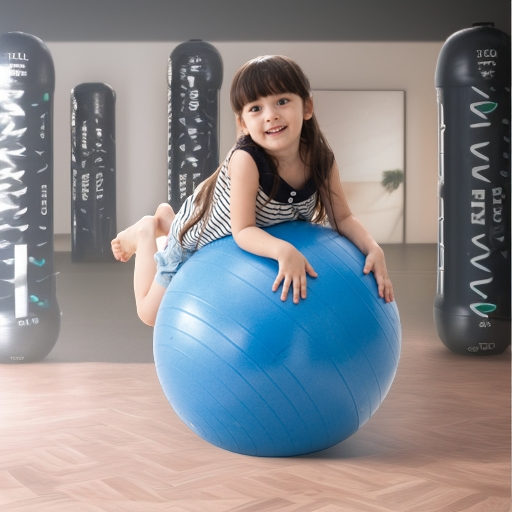 Мяч фитбол анти-взрыв 65 см Weplay