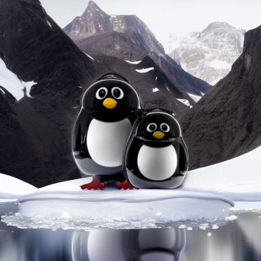 Чемодан и рюкзак ПИНГВИН Cuties and Pals