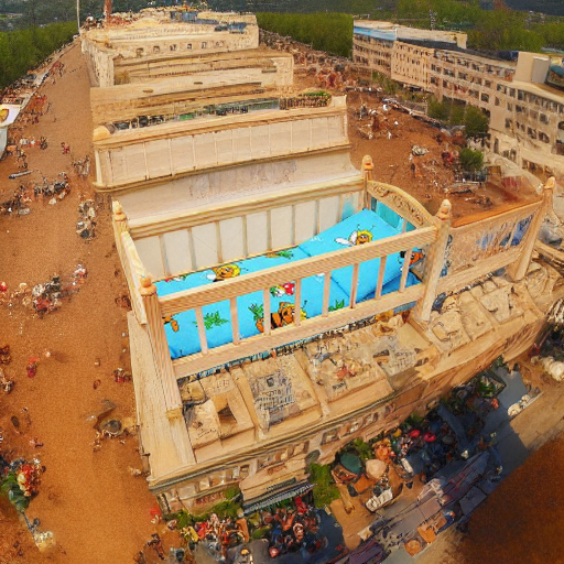 Кроватка деревянная большая ТД Дворики